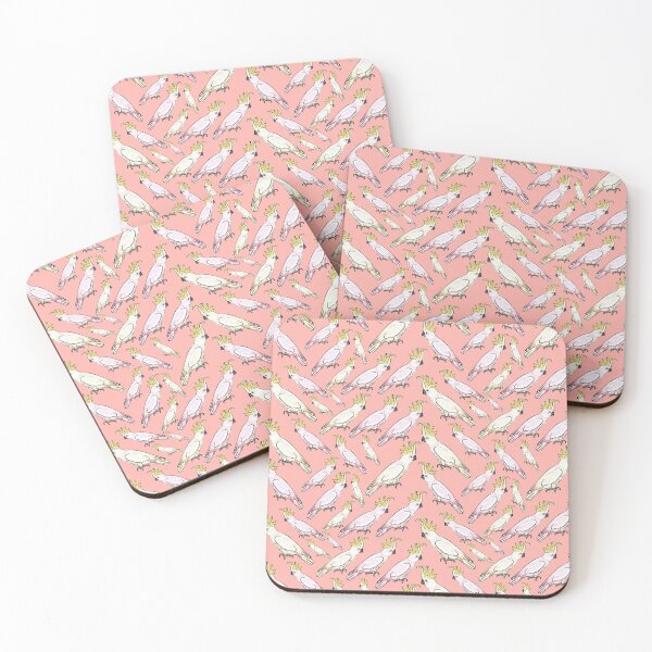 Item preview, Cockatoo Pattern - Australian Native Birds designed and sold by Annalee Beer.