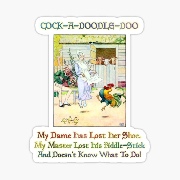 CLAUD LOVAT FRASER. Cock-a-doodle-doo! . Nursery Rhymes, with