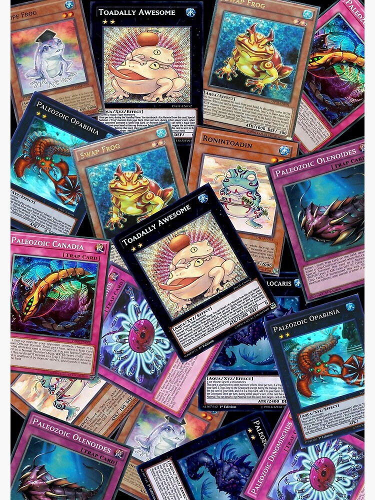 Yu Gi Oh Paläo Frösche Toadally Ehrfürchtig Spiralblock Von