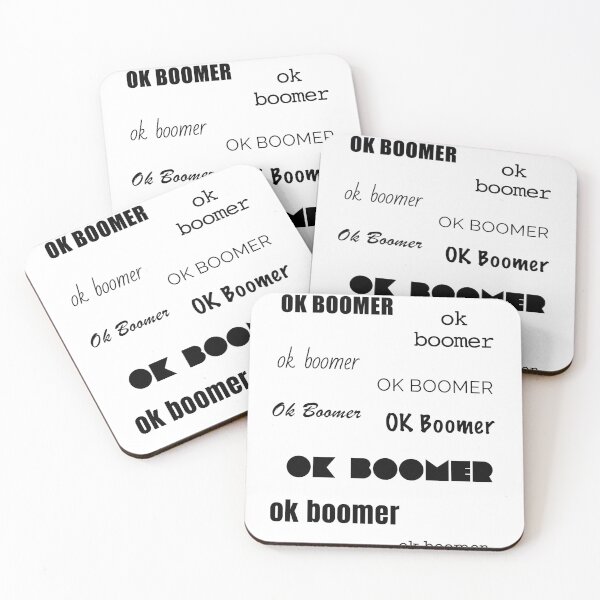 Item preview, OK Boomer Meme Sticker Set designed and sold by quoteedesigns.