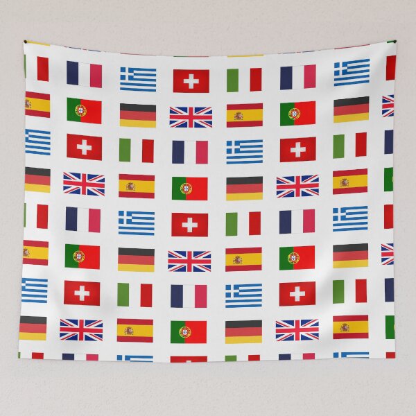 Item preview, Flags of European countries designed and sold by AsKartongs.