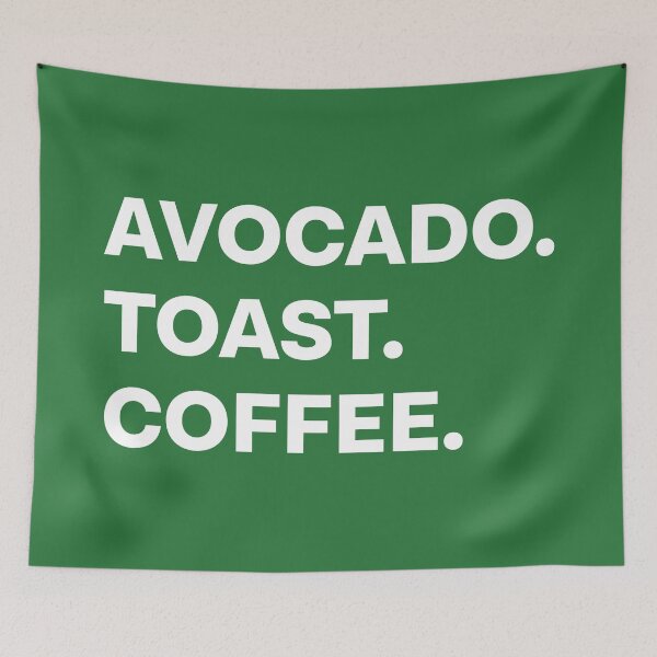 Item preview, Avocado Toast Coffee designed and sold by teesaurus.