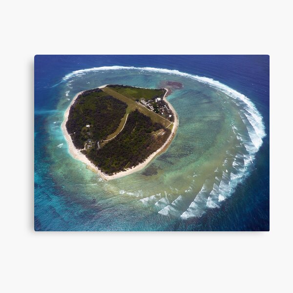 Approaching Lady Elliot Island Canvas Print