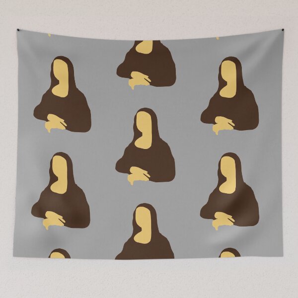 Item preview, Mona Lisa minimal cutout version designed and sold by isstgeschichte.