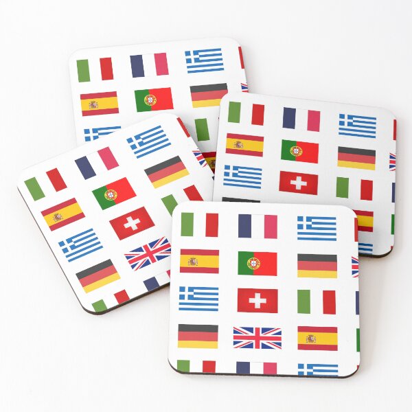 Item preview, Flags of European countries designed and sold by AsKartongs.