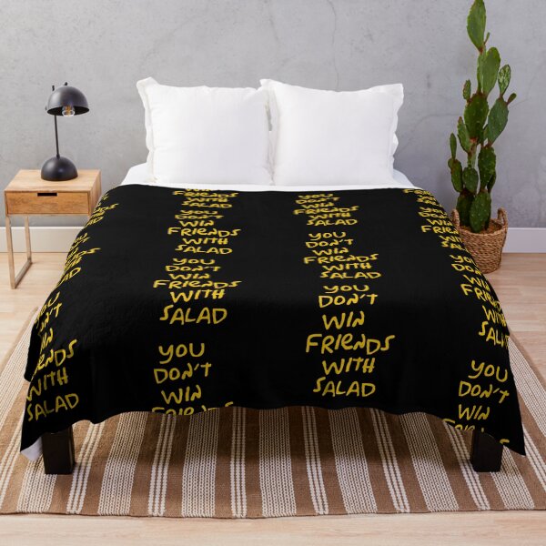 Item preview, Cita motivacional, inspiradora y positiva: no se ganan amigos con arte tipográfico de texto de ensalada de Word Fandom - wordfandom designed and sold by Kerry Pritchard.