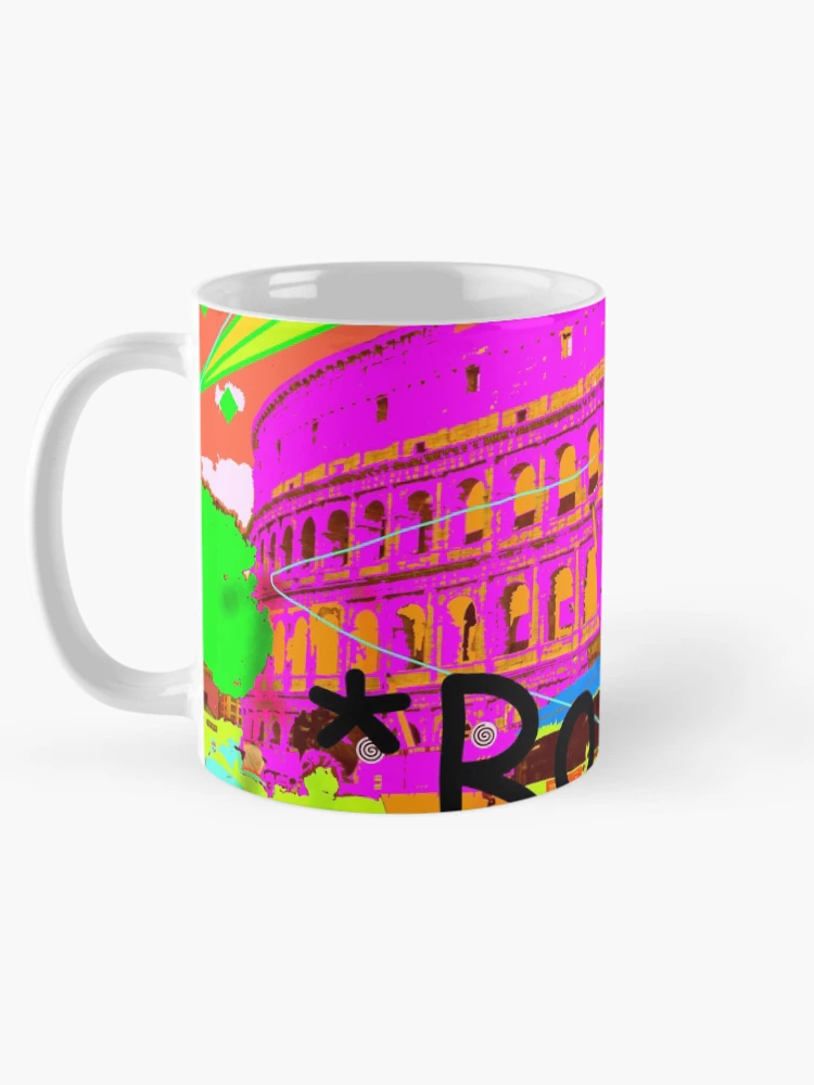 Aperçu 5 sur 6. Mug à café avec l'œuvre Colisée Rome - Rome - Rome créée et vendue par Marion Waschk.