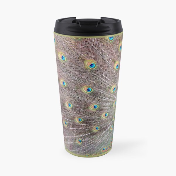 Peacock Splendour Travel Mug