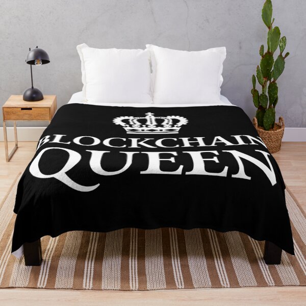 Item preview, Blockchain Queen designed and sold by teesaurus.
