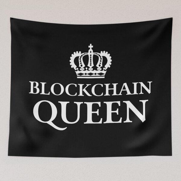 Item preview, Blockchain Queen designed and sold by teesaurus.