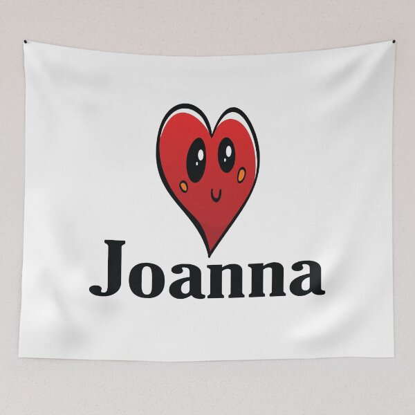 Item preview, Joanna Cute Heart Name Joan designed and sold by ProjectX23.
