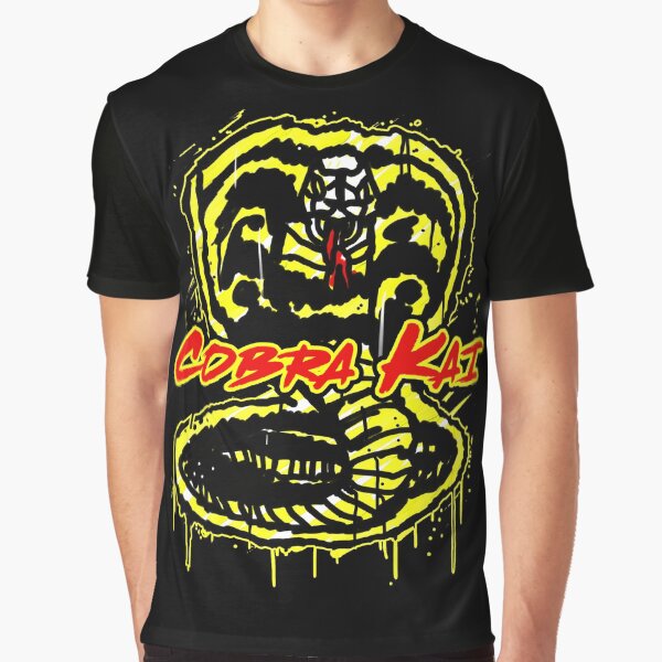 Cobra Kai Graffiti Style Design Graphic T-Shirt