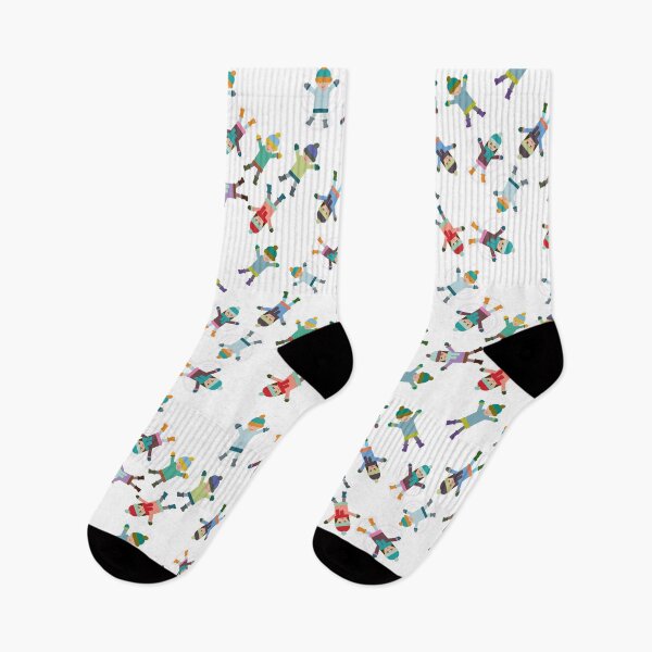 Item preview, winter design with cheerful playing children designed and sold by Luc-ey.