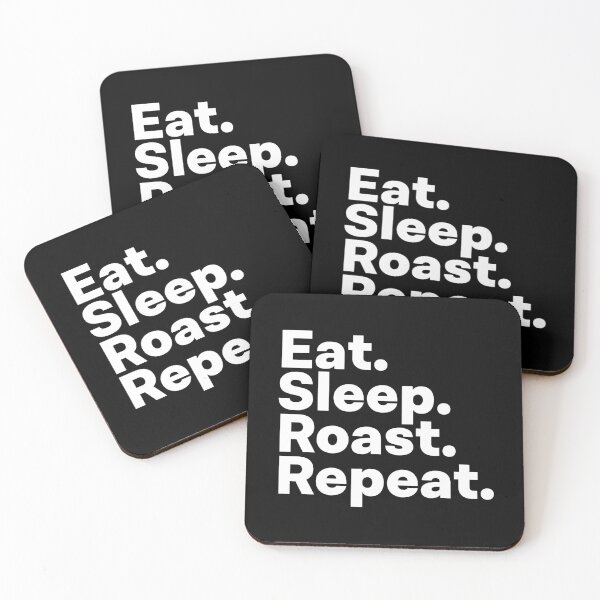Item preview, Eat Sleep Roast Repeat designed and sold by teesaurus.