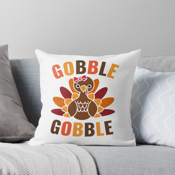 Item preview, Gobble Gobble Cute Turkey  designed and sold by cartoonice.