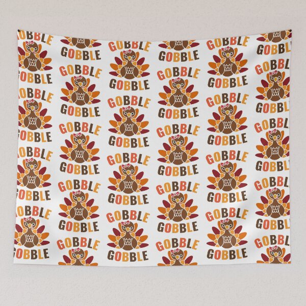 Item preview, Gobble Gobble Cute Turkey  designed and sold by cartoonice.