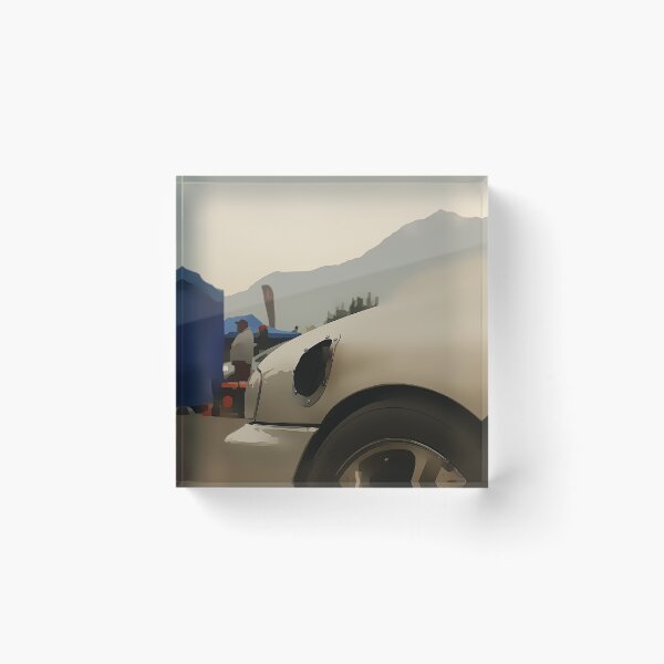 Item preview, Subaru Impreza Dragfest Poster - JDM Drag Racing Beast Art designed and sold by Road To Track.