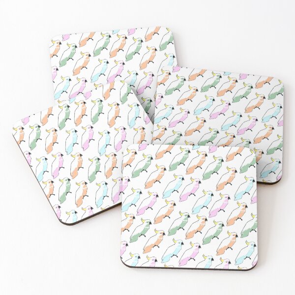 Item preview, Colourful Cockatoo Pattern - An Australian Native Bird designed and sold by Annalee Beer.