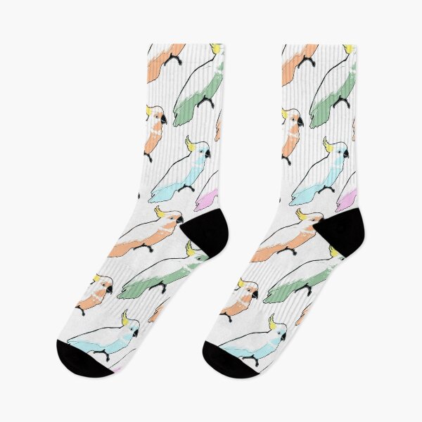 Item preview, Colourful Cockatoo Pattern - An Australian Native Bird designed and sold by Annalee Beer.