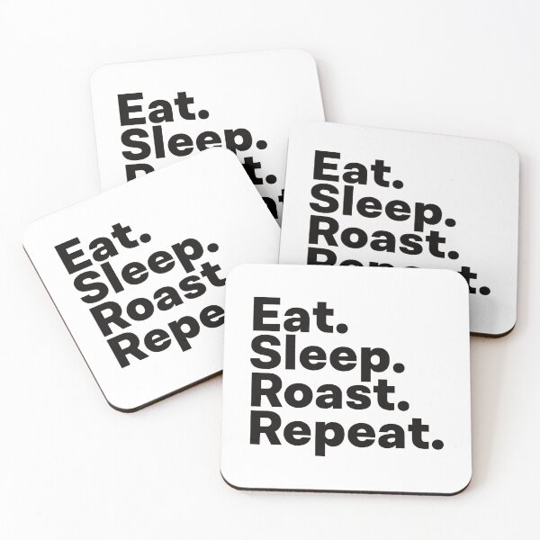Item preview, Eat Sleep Roast Repeat designed and sold by teesaurus.