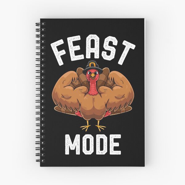 Item preview, Feast Mode Funny Turkey  designed and sold by cartoonice.