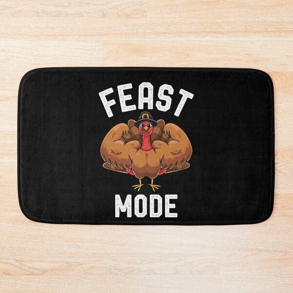 Item preview, Feast Mode Funny Turkey  designed and sold by cartoonice.