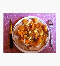Pizza Organico Photographic Print