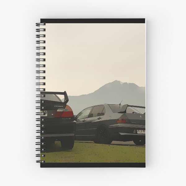 Item preview, Mitsubishi Lancer Evo VI vs Evo IX Poster – JDM Evolution Battle Art designed and sold by Road To Track.
