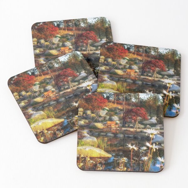 Item preview, Autumn park scenery designed and sold by aaronchoi.