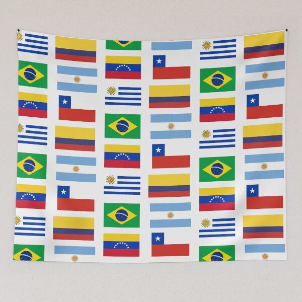 Item preview, South America Flags Pack designed and sold by AsKartongs.