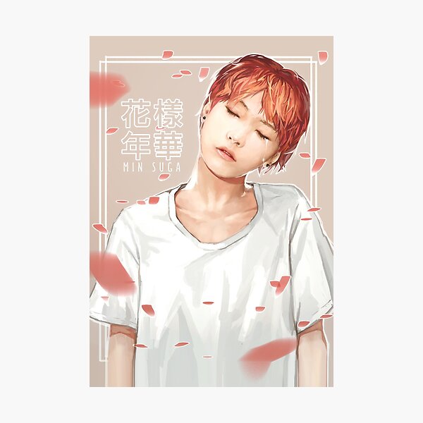 FLOWERING YEARS - SUGA Photographic Print