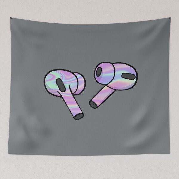 Item preview, AirPods Pro - Iridescent  designed and sold by MOREDANKMEMES.