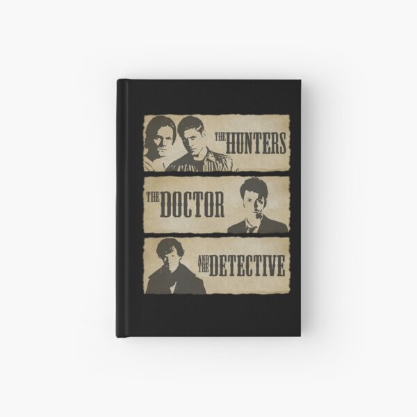 Vista previa del artículo con la obra «Los cazadores, el doctor y el detective», diseñado y vendido por ShaunieB.