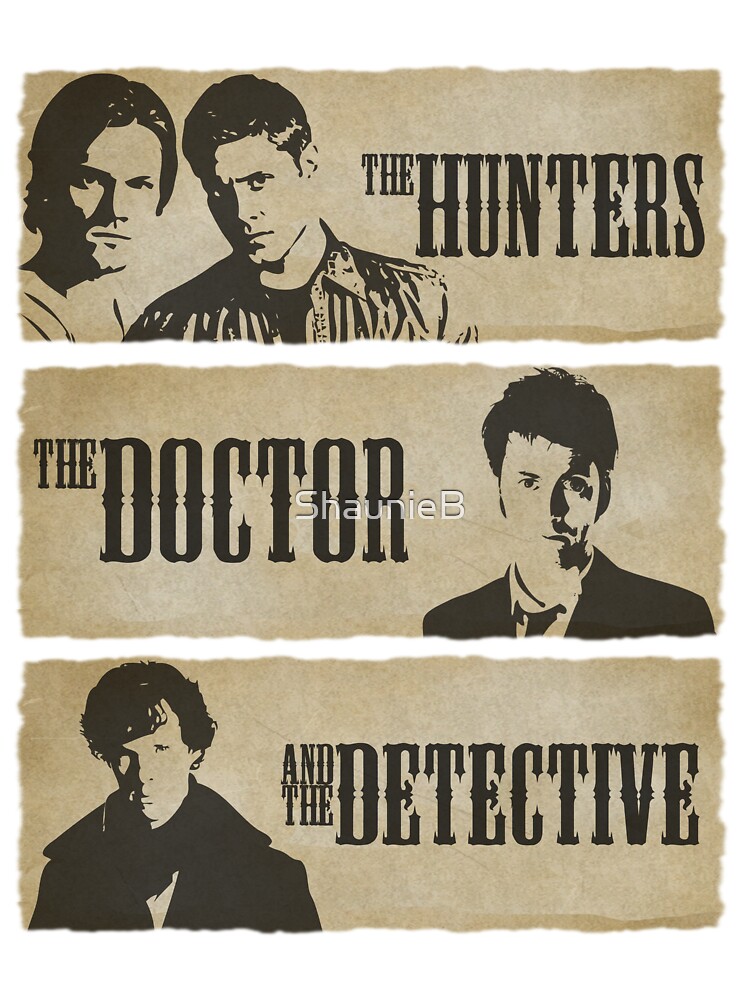 Disover The Hunters, The Doctor and The Detective  Onesie