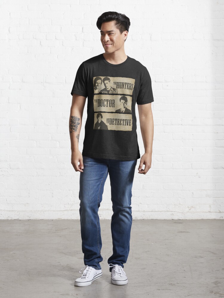 Alternate view of The Hunters, The Doctor and The Detective Essential T-Shirt