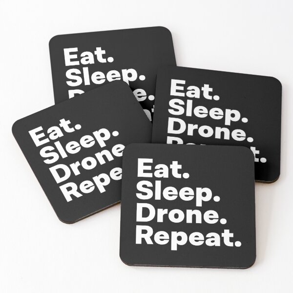 Item preview, Eat Sleep Drone Repeat designed and sold by teesaurus.