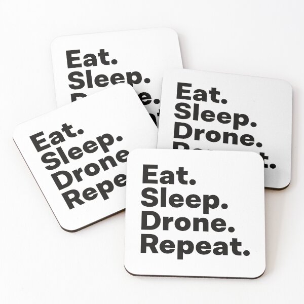 Item preview, Eat Sleep Drone Repeat designed and sold by teesaurus.