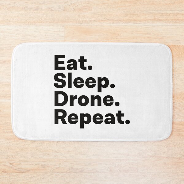 Item preview, Eat Sleep Drone Repeat designed and sold by teesaurus.