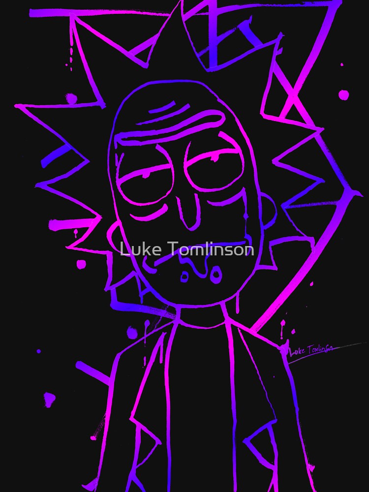 Rick - Ink (neon purple) by lucafon18