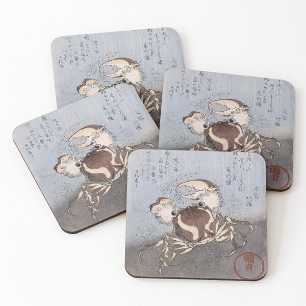 Item preview,  Utagawa Kunisada - A Crab on the Seashore  designed and sold by Hangastudio.