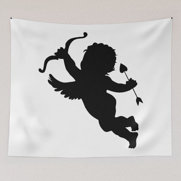 Item preview, Silhouette of Cupid designed and sold by fourretout.