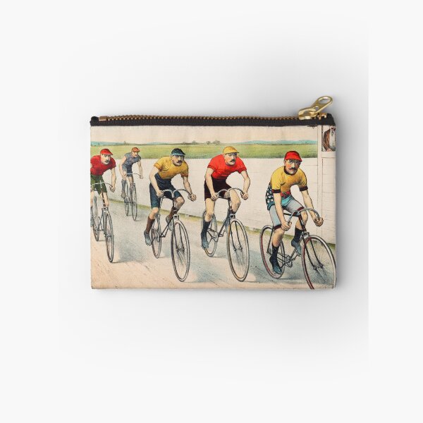 Item preview, 'A Red Hot Finish' Vintage Cycling Illustration designed and sold by knightsydesign.