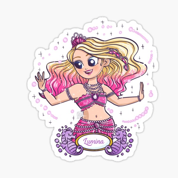 Barbie as Lumina Sticker