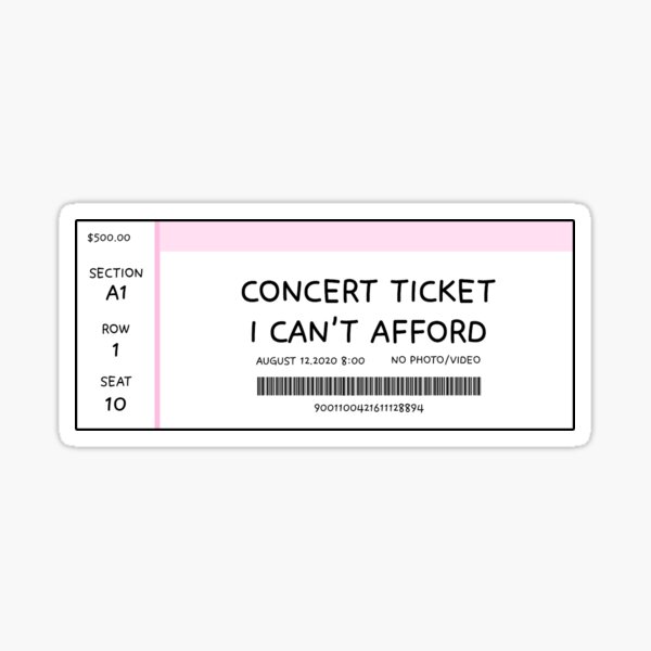 Exo Concert Vip Ticket