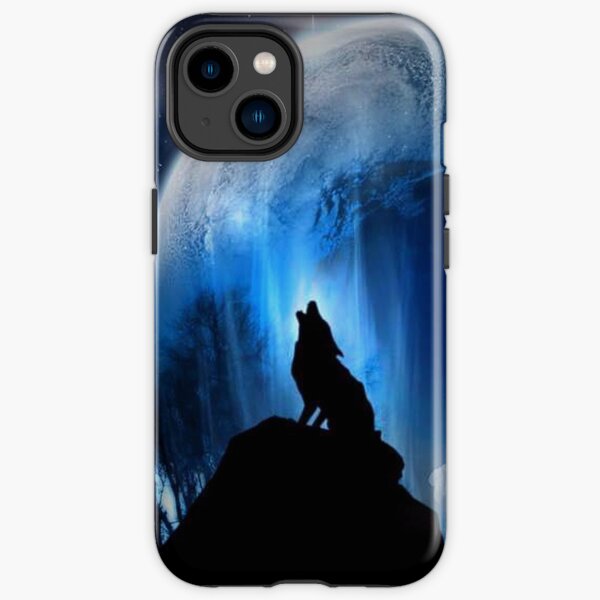 Wolf In The Night Iphone Case iPhone Tough Case