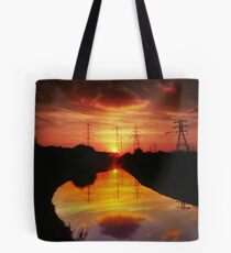 Converging creek Tote Bag