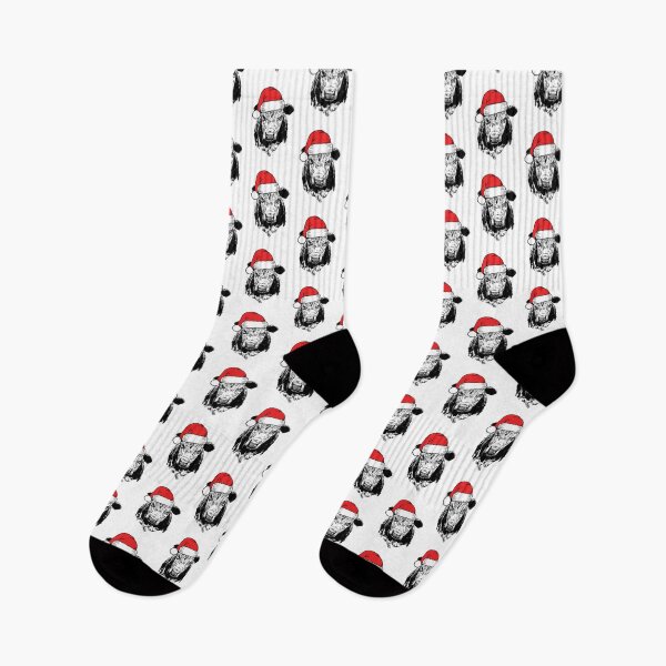 Item preview, Christmas Cow Santa Farm Animal Holiday designed and sold by thepawster.