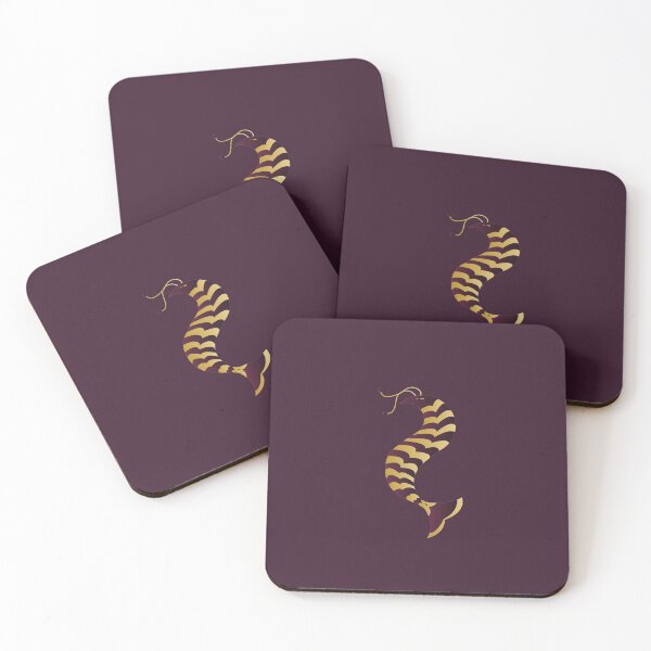 Item preview, Magic purple and gold fish designed and sold by chubbyberry.