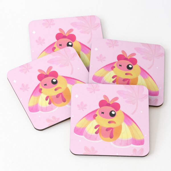Item preview, Rosy Maple Moth designed and sold by pikaole.
