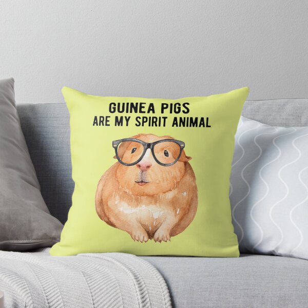 Artikelvorschau, Guinea Pigs Are My Spirit Animal Adorable Guinea Pig Art Guinea Pig/Hamster Gifts entworfen und verkauft von hustlagirl.